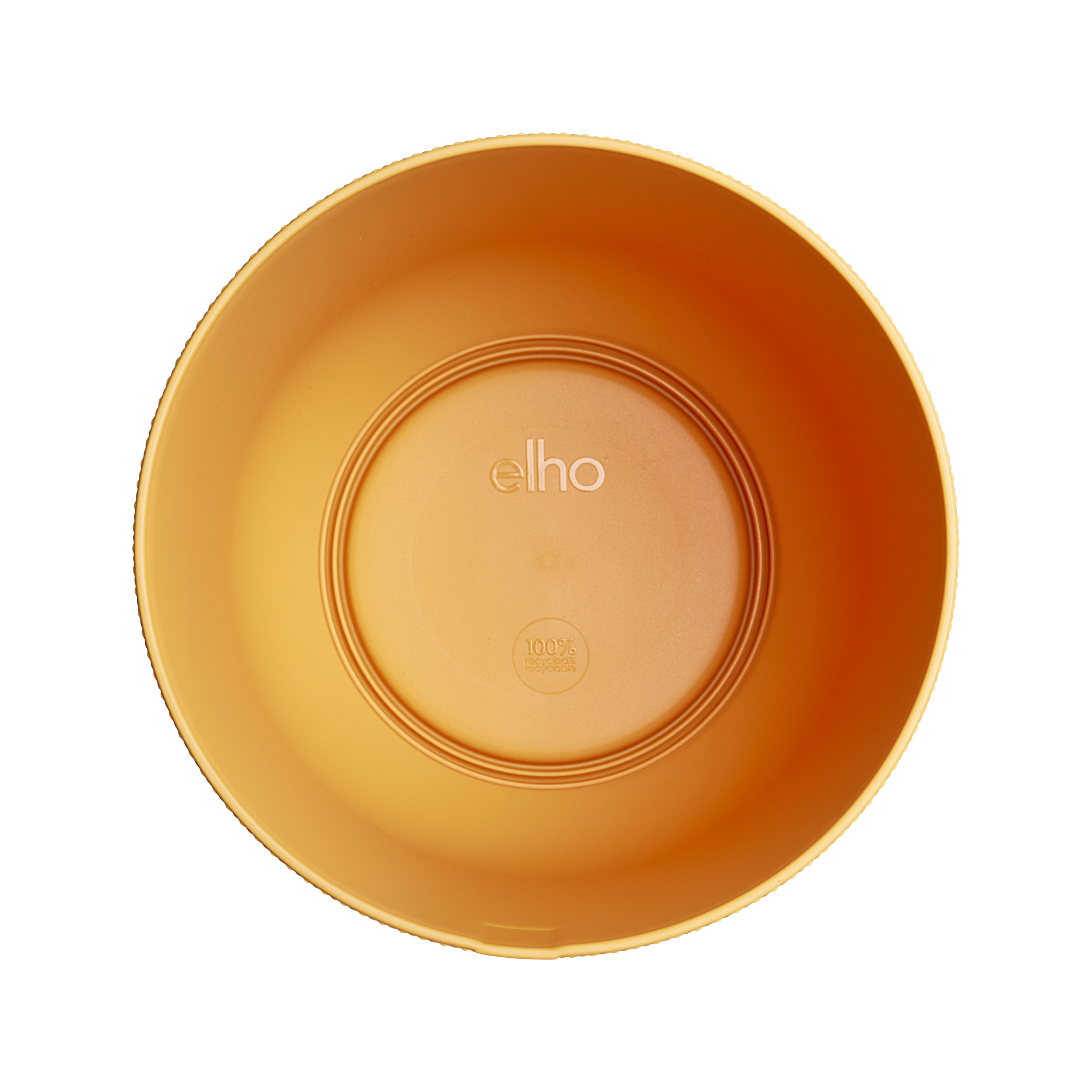 elho jazz rund 26cm amber gelb